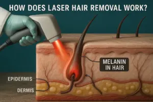 How does laser hair removal work