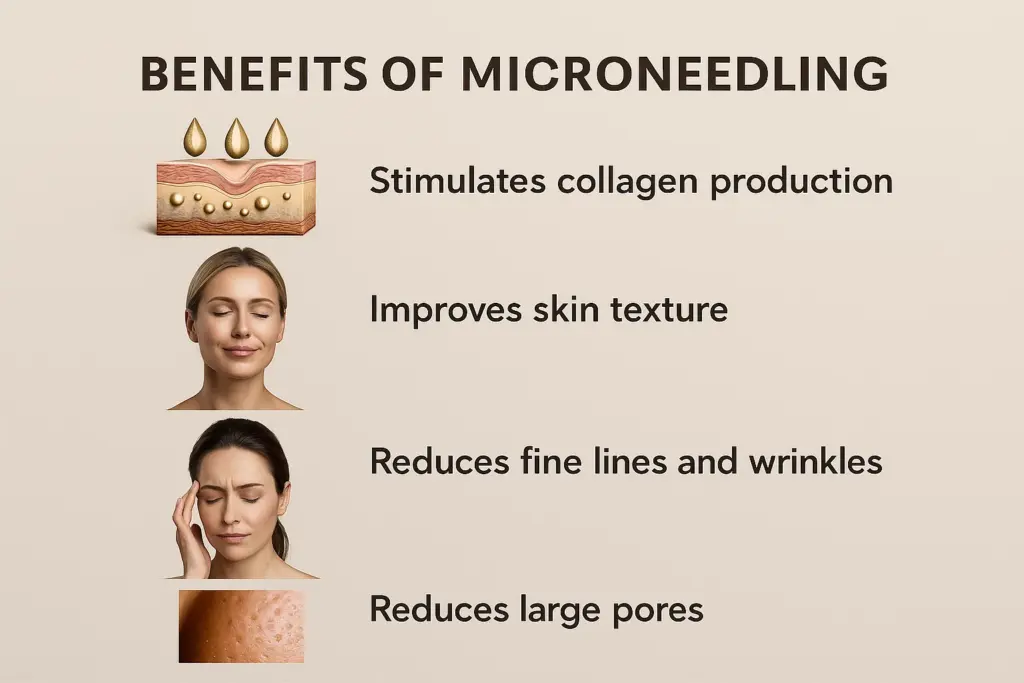 what are the benefits of microneedling